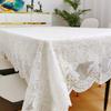 Водонепроницаемая, Маслостойкая И Защищающая От Ожогов Скатерть для Кофейного Столика, Несмываемая Прямоугольная Скатерть для Обеденного Стола, Бытовая Скатерть для Гостиной, Легкая Роскошная Скатерть