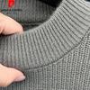 Pierre Cardin Мужской утолщенный вязаный свитер с круглым вырезом
