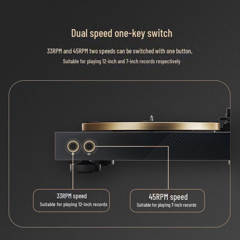 JBL Spinner BT Wireless Bluetooth Turntable