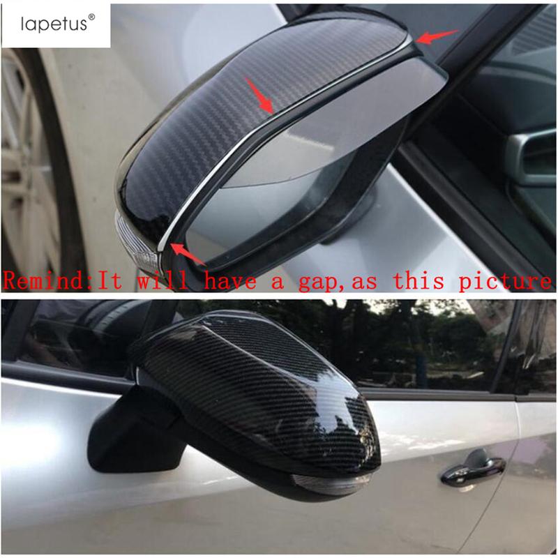 Door Rearview Mirror Cap Decoration Cover Trim For Toyota Corolla E210 - 2025 Chrome / Carbon Fiber Accessories Exterior