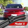 For Tesla Model X 2023-2024 Front Wiper Blades Windshield Windscreen Window Accessories 26"20"