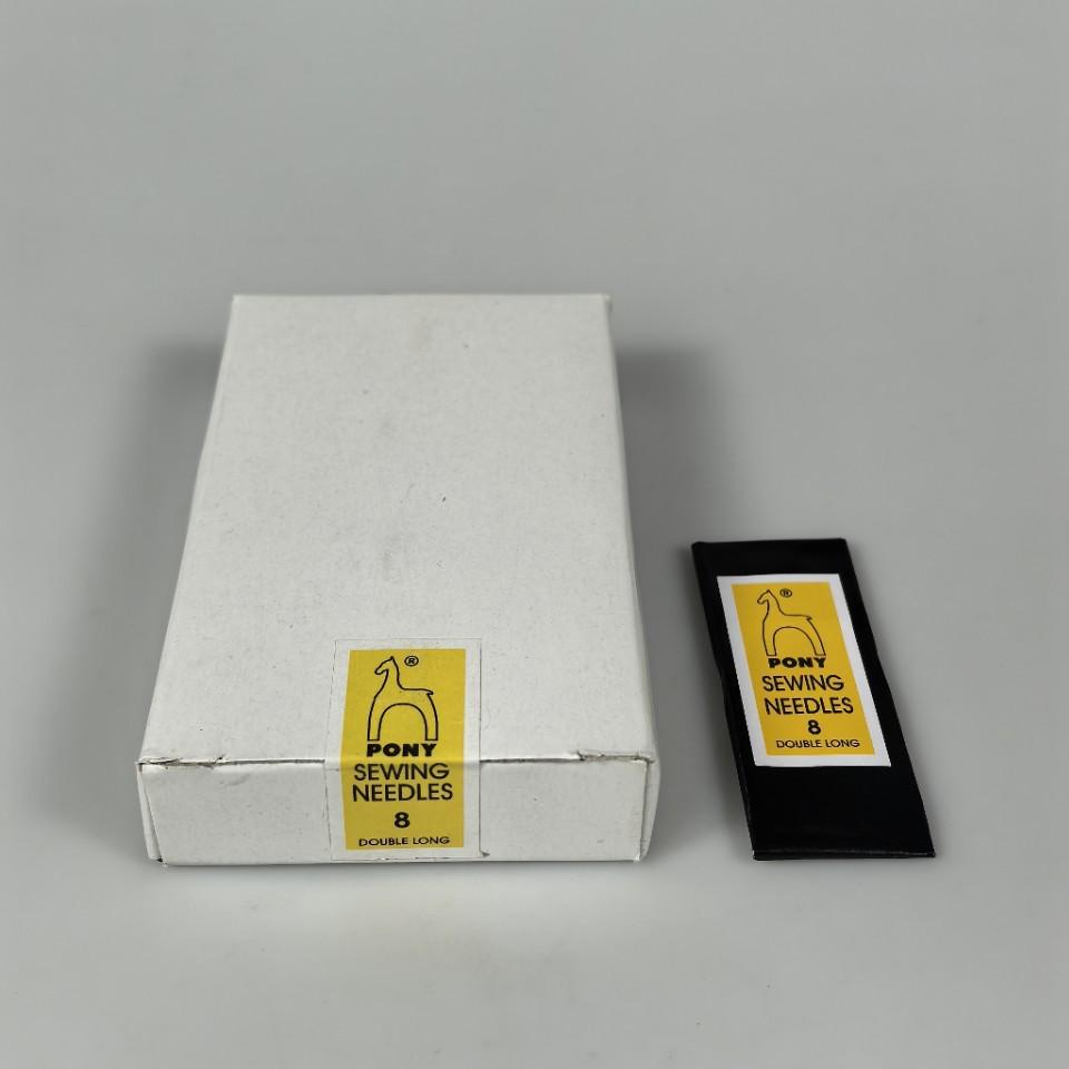 PONY India Extra Long Иголки для ручного шитья и вышивания марки Deer Brand