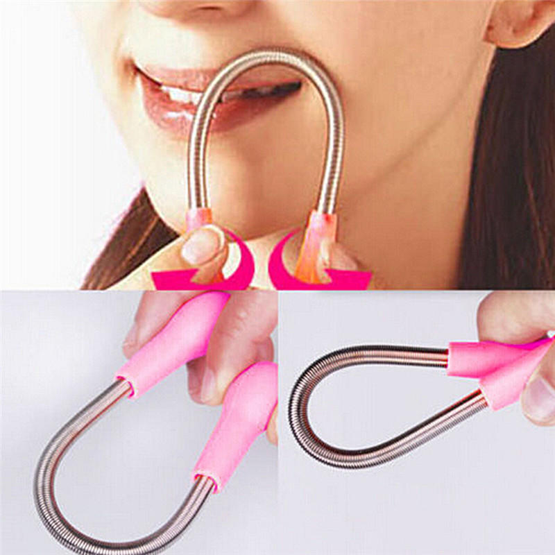 Facial Hair Remover Tool Face Beauty Spring Threading Removal Epilator Epicare