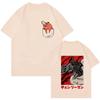 Unisex Unisexge Y2k Clothes Japanese Anime Chainsaw Unisex T Shirt 90s Funny Pochita Tshirt Makima Harajuku Graphic Tee Tshirt