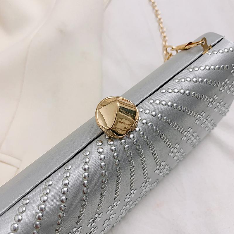 Блестящая однотонная изысканная сумка-клатч из полиуретана на одно плечо, великолепная, подойдет для различных мероприятий с друзьями, вечеринок, ужинов.