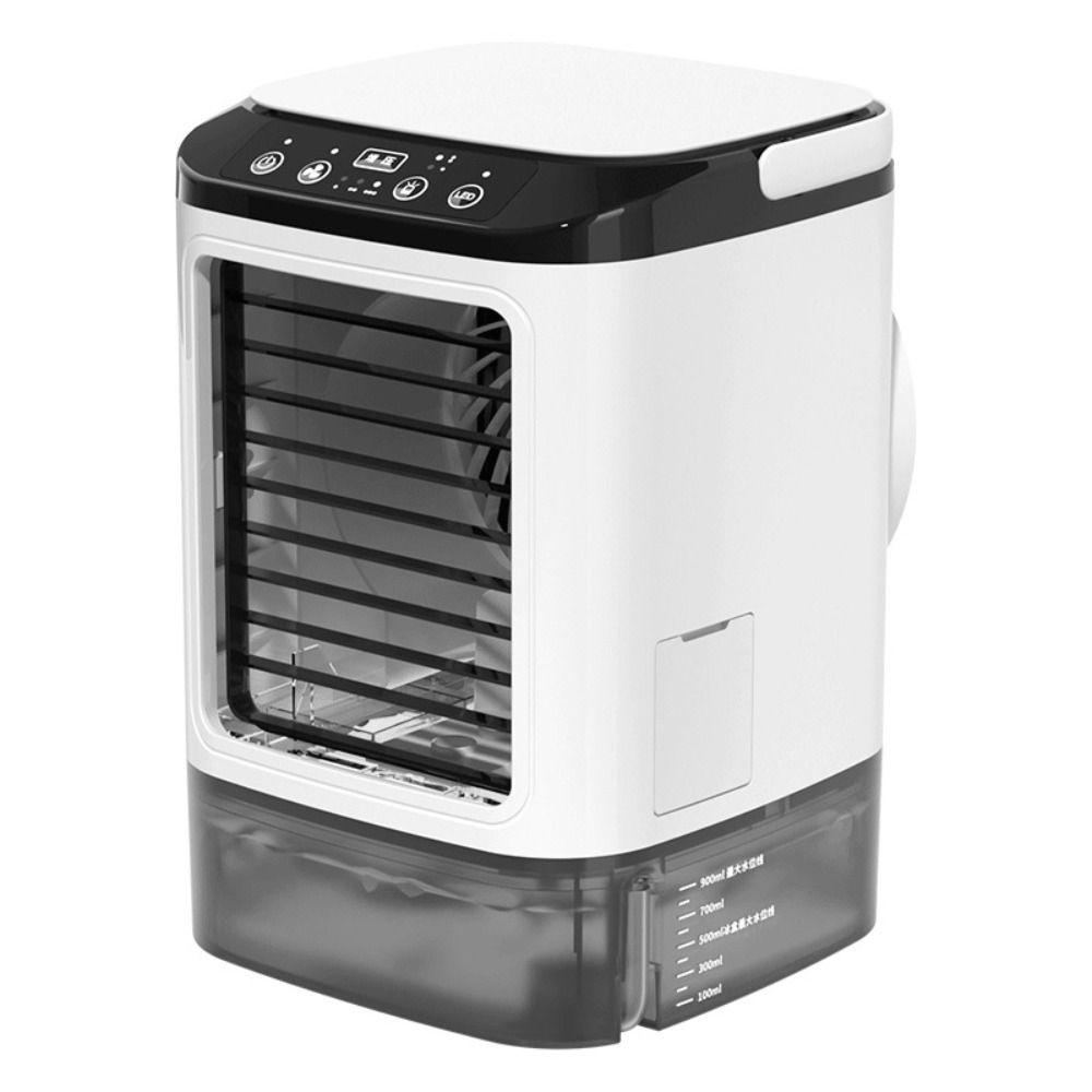 Ultrasonic Atomization Portable Air Conditioner Dual Spray USB Air Cooler Desktop Use