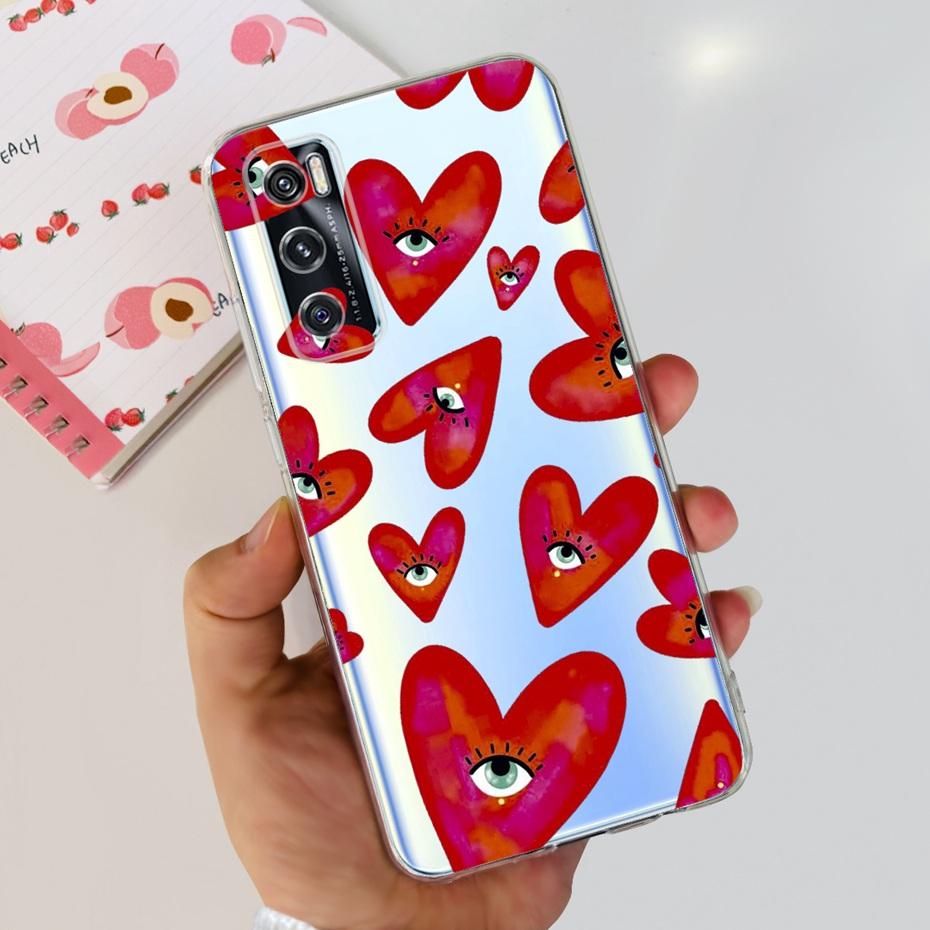 Чехол для телефона Vivo V20 SE V2022 V2023 Vivo V20 V2024 V2025 Мягкий силиконовый ТПУ Задняя крышка Для VivoV20 V 20 20SE Бампер