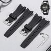 Для Casio G-Shock GST-W120L S130L S310 B100 GST-W100G Мужской Резиновый Ремешок Браслет Серия GST 26ммX14мм Силиконовый Ремешок для Часов