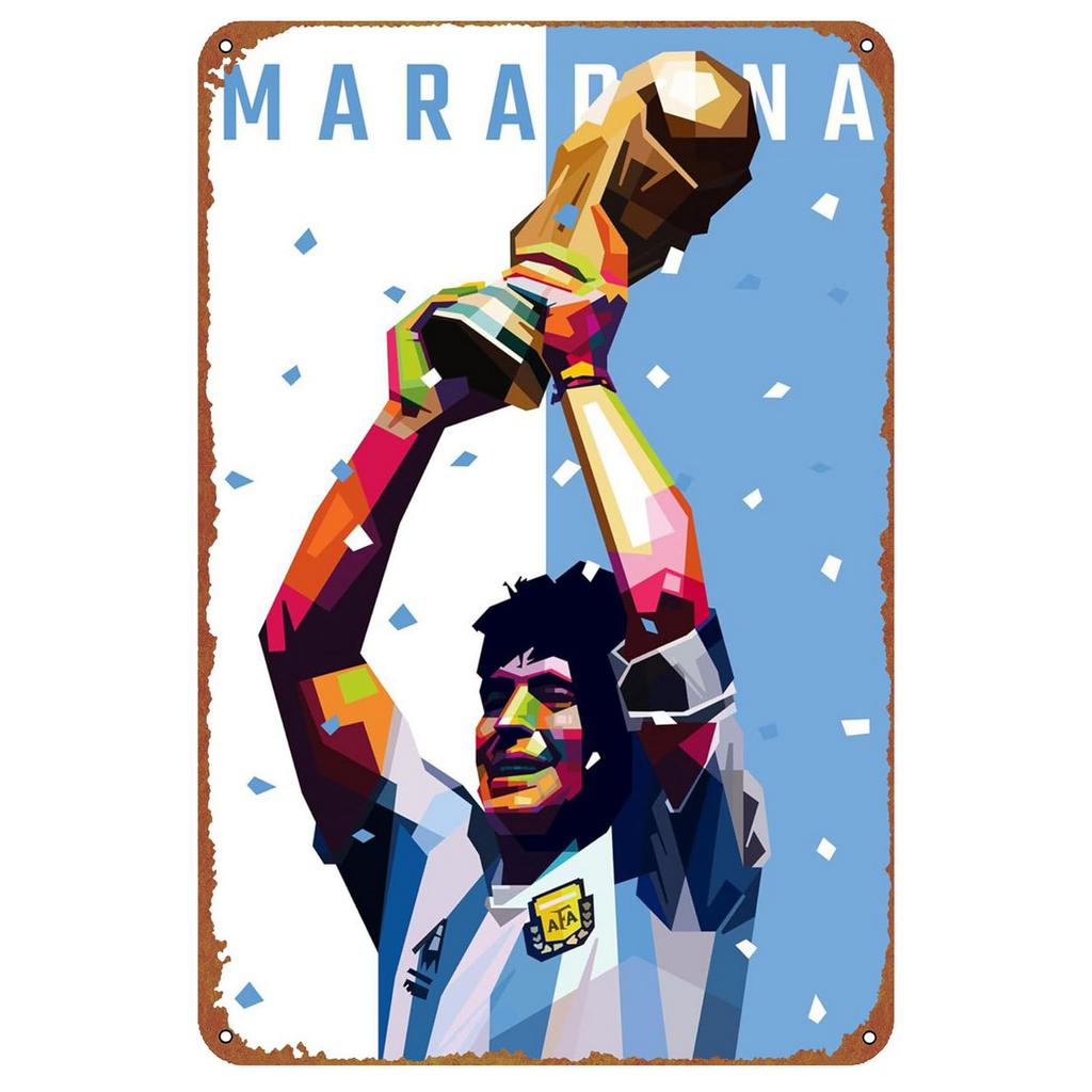 Металлическая жестяная табличка Аргентина Буэнос-Айрес Настенное украшение Пластина Винтажный плакат Железная картина для мужской берлоги Домашнее кафе Садовый клуб Бар