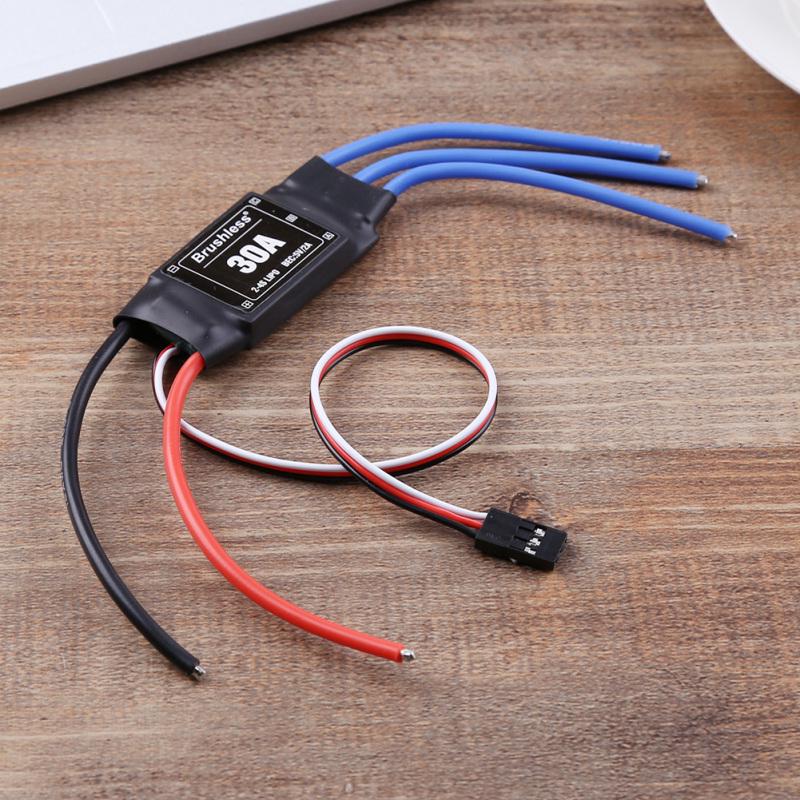 XXD 30A 2-4S ESC Регулятор скорости для бесколлекторного двигателя RC BEC ESC Вертолет T-rex 450 V2 Лодка для FPV