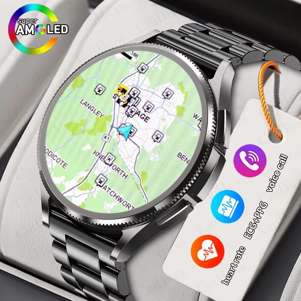 2025 New Watch 6 Classic Smartwatch Men's GPS Sports Fitness Women's Health Waterproof Bluetooth Call Smart Watch for Android IOS
