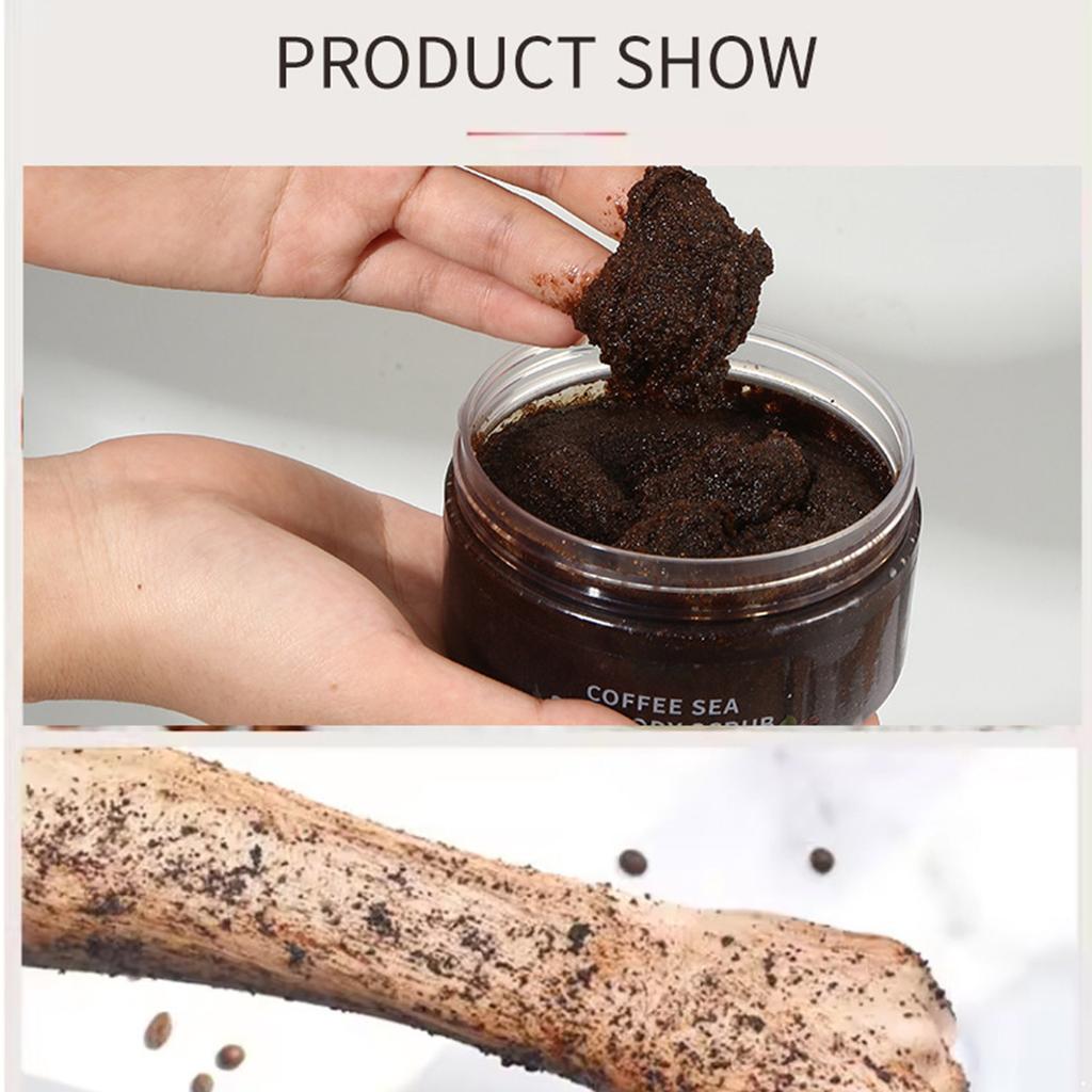 Body Scrub Cream with Gentle Exfoliation - 250g Deep Cleansing Moisturizer for Smooth, Brightened Skin - Bath & Shower Skincare Tool, 1 Piece