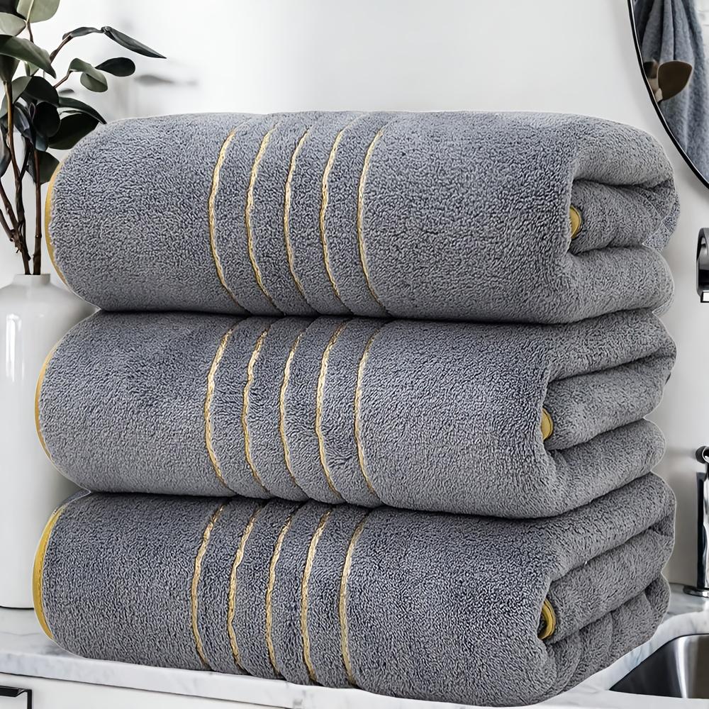 ltra-Soft Coral Towel , Dry Absorbent Lightweight Bath Towels, Perfect for Home, Hotel & Spa Use, Outdoor Fitness