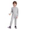 Unisex Kids All Day Jumpsuit Cotton Adaptive Clothing with Back Zipper for Special Needs Comfort