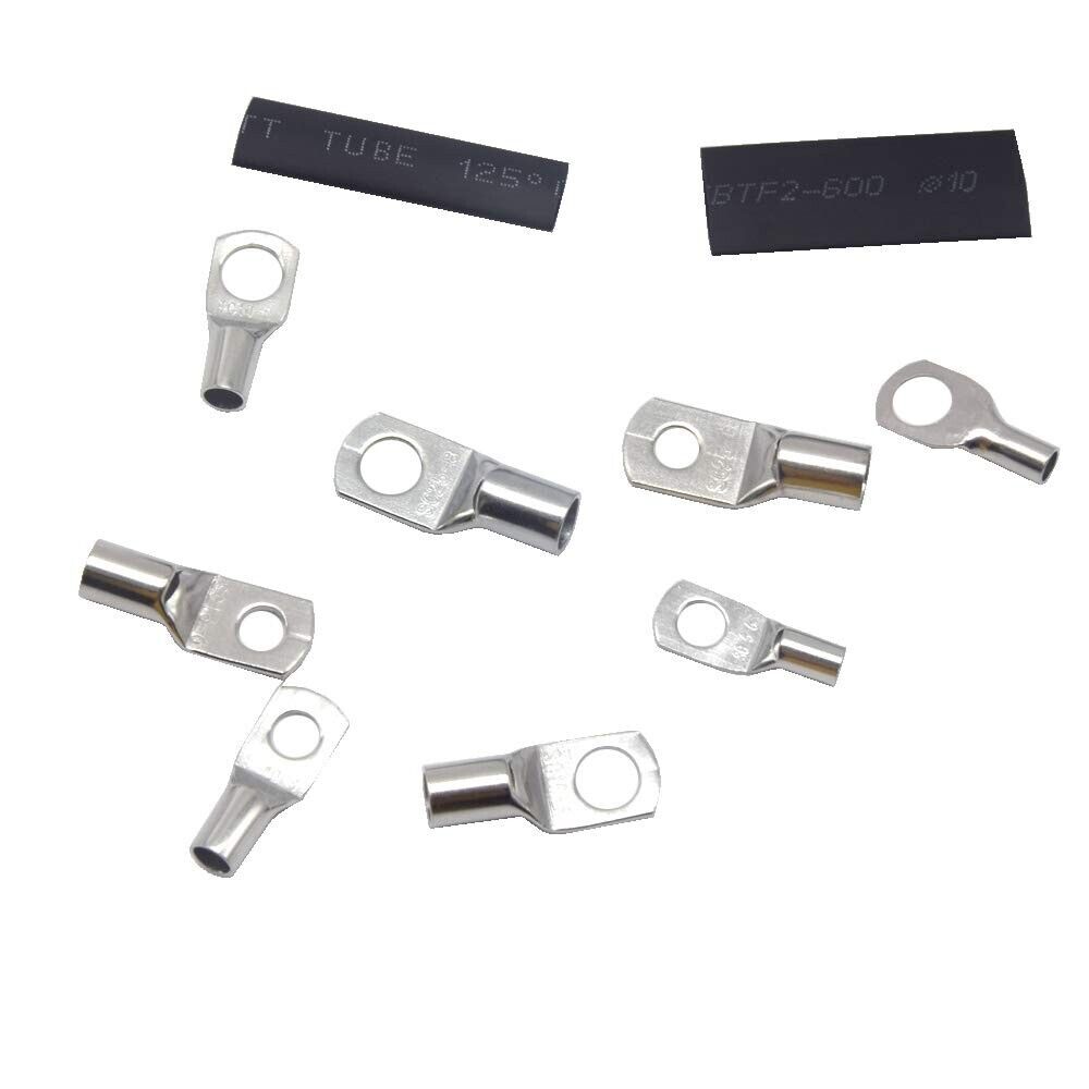 240 шт. кабельные наконечники аккумуляторные медные кольцевые обжимные клеммы электрические соединители проводов