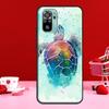 Чехол с милыми черепашками для Xiaomi Redmi 10 9 9A 9C 9T, задняя крышка для Redmi Note 11 Pro 8 9 10 Pro 9S 10S 11S