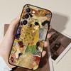 Чехол для телефона «Поцелуй» Густава Климта для Samsung Galaxy S21 S22 S23 S24ULTRA S25ULTRA FE Ultra Plus5G A52S S26 Мягкий чехол
