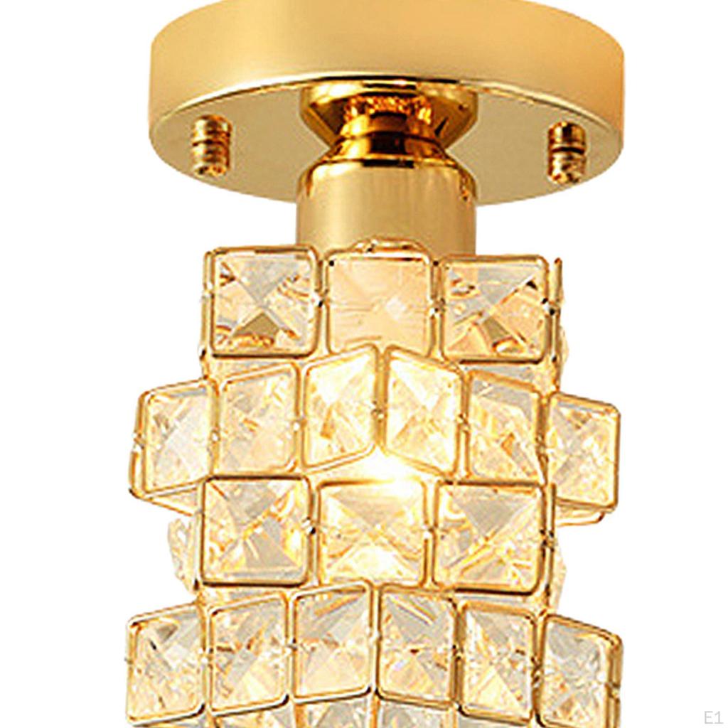 Хрустальный Потолочный Светильник E26 Люстра Балкон Спальня Прихожая Комната
