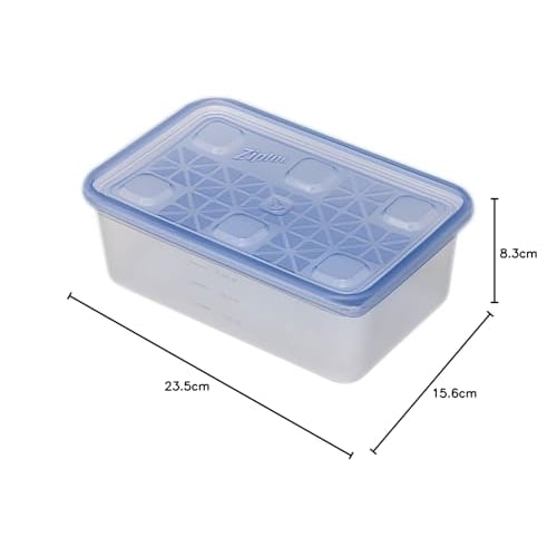 [Mihama Tsusho - ORS4A01] Commercial Ziploc Container, Rectangular, 1900ml X 10