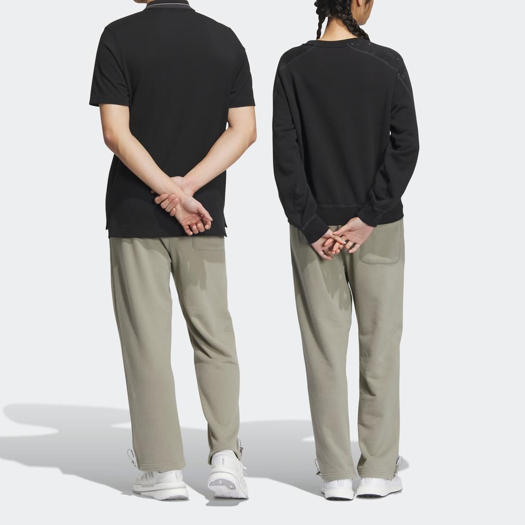 Adidas Спортивные брюки-унисекс с буквенным принтом, зауженные книзу, серебристо-серые IK3505