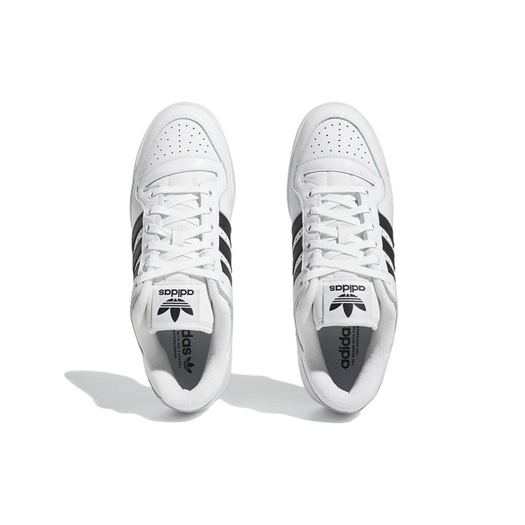 adidas Forum 84 Low ADV Белые Черные кроссовки унисекс Cloud-White Core-Black HP9088