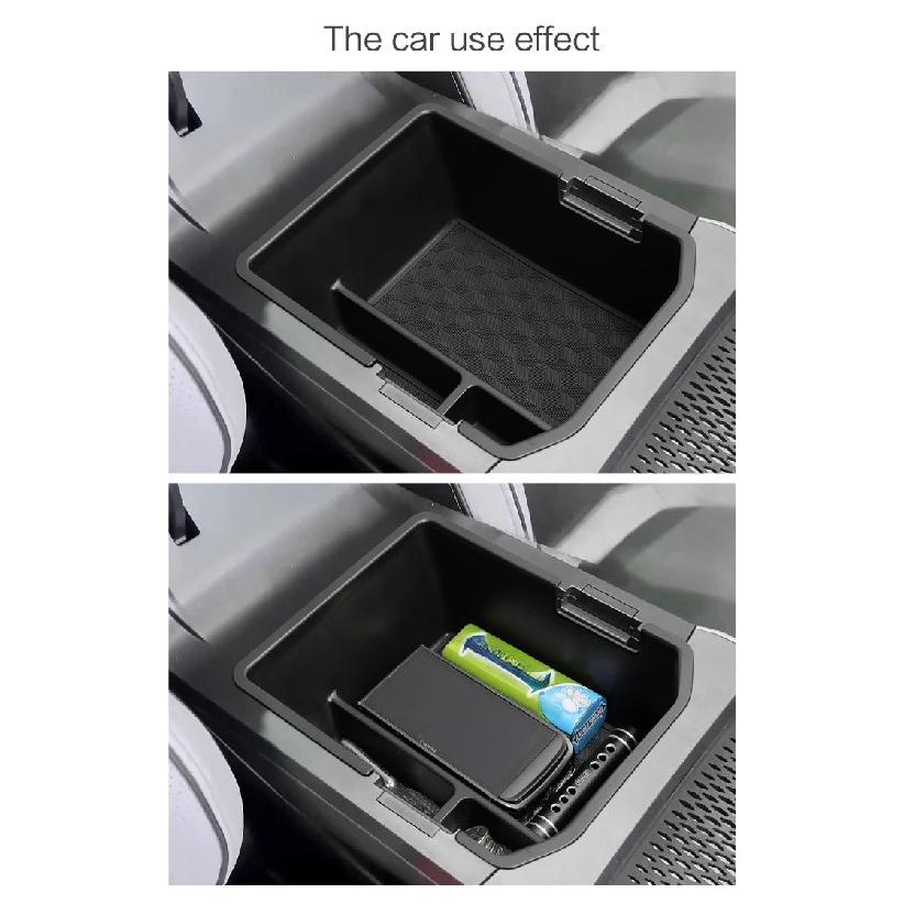 Car Storage Accessories for Ebro S400 HEV for Chery Tiggo 4 CSH HEV 2025 2026 Armrest Storage Box Central Control Lower Tray