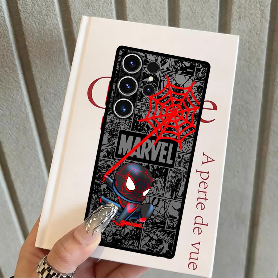 Милый Человек-паук Marvel Чехол для телефона для Samsung Galaxy S26 S20 S22 S24 Plus S21 S23 FE S25 Ultra Note 20 10+