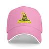 Не наступай на меня Кепки Гадсдена Snapback Бейсболки Дышащие Повседневные Кепки для улицы Унисекс