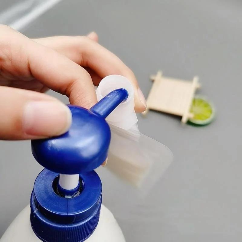 2pcs Lotion Dispenser Bag Travel Reusable Leakproof Refillable Bags Shampoo Liquid Cosmetic Packaging Storage Container