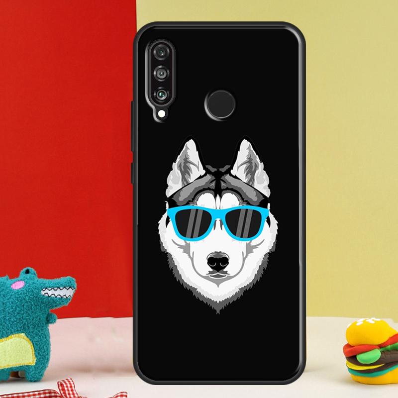 Чехол для телефона Huawei Nova 5T 9 10 SE 12i 12s 11i Y91 Y90 Y60 Y70 Y72 Y61 P60 P30 Pro P20 P40 Lite с изображением собаки Сибирский Хаски