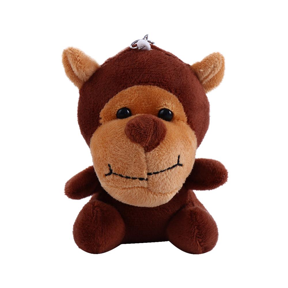 For Girl Jungle Brother Tiger Elephant Small Pendant Plush Keychain Stuffed Doll Keychain Stuffed Animal Toy Animal Plush Toy