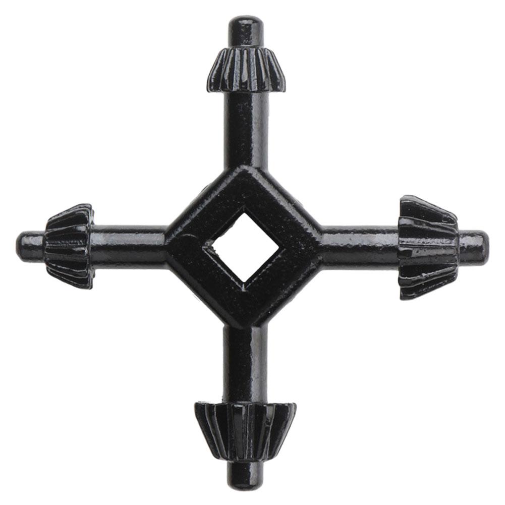 3-1PCS 4 In 1 Multi-function Universal Chuck Key Drill Drilling Holder Spanner Ratchet Socket Ring Combination Grip Star Wrench