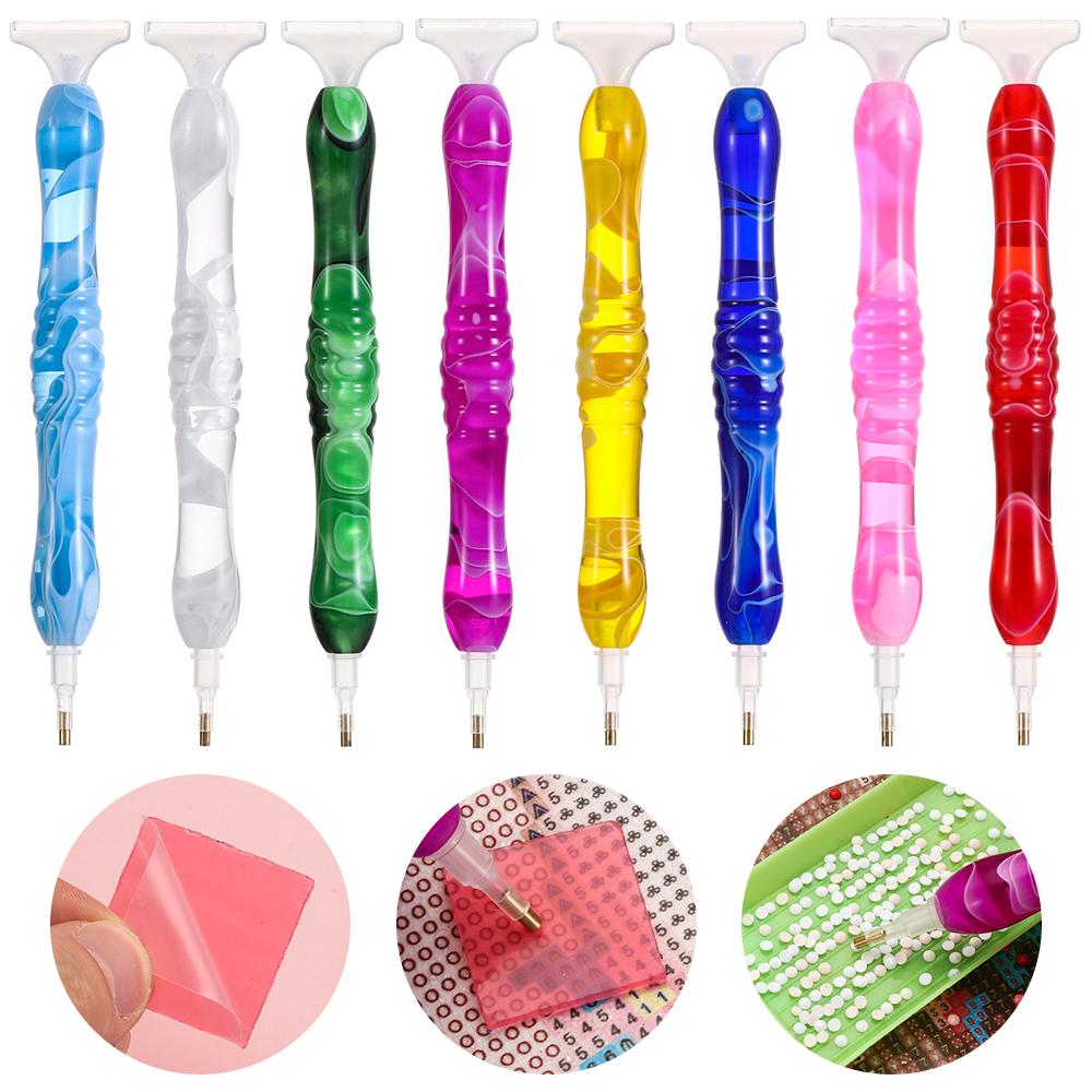 Stitch Sewing Accessories Resin Pen Point Drill Pen Resin Diamond Painting Pen 5D Diamond Painting