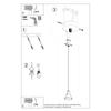 Lampa Wisząca Taleja 1 Gu10 Es111 Biały Sollux Sl.0987
