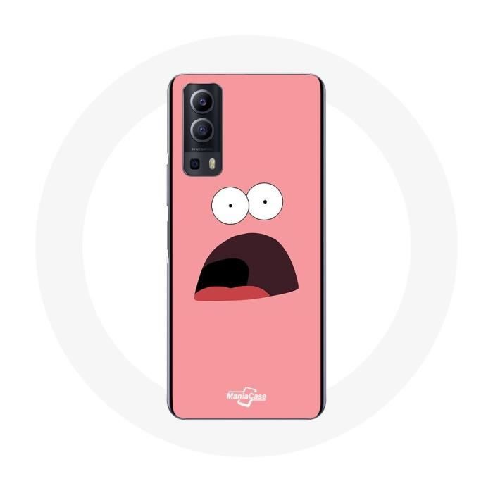 Coque - Maniacase - Vivo Y72 - Souple - Protection - Bob l'éponge rose