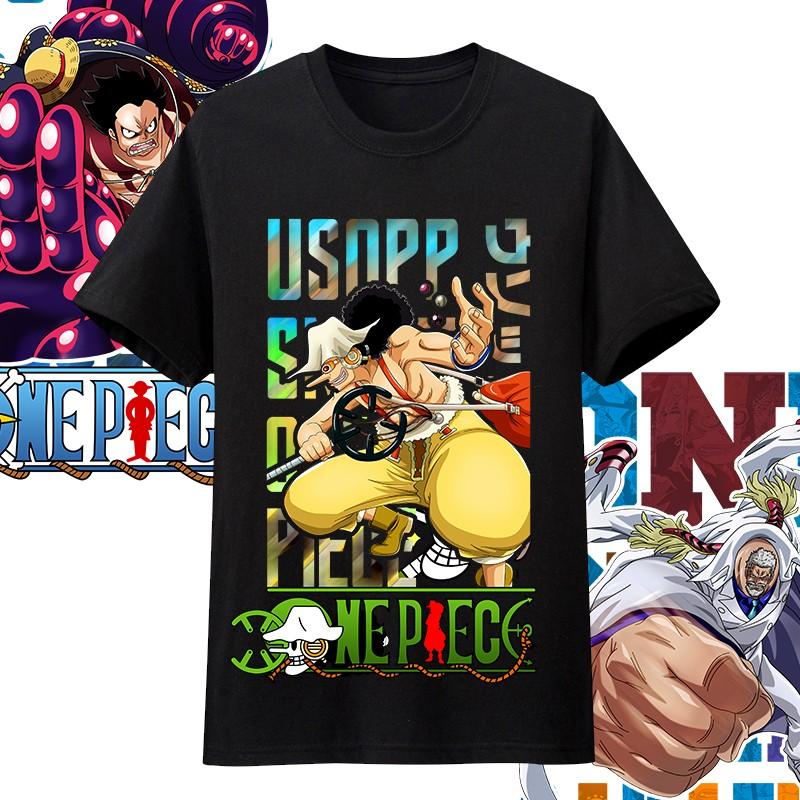 Хлопковая футболка оверсайз с принтом персонажей аниме One Piece для мужчин и женщин, удобная, в стиле Y2K, детская одежда, летний тренд, футболки