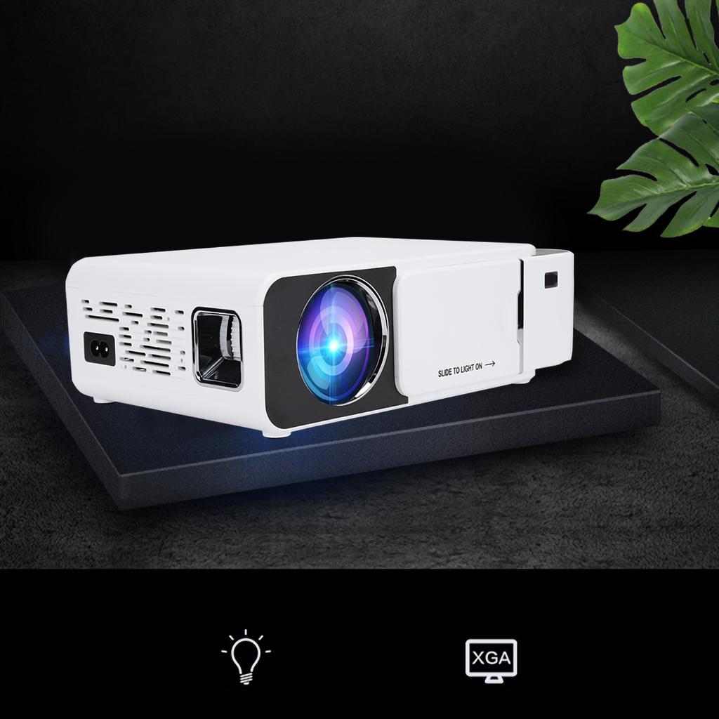 T5 Домашний кинотеатр HD Мини Портативный проектор Семейный Детский Смартфон Светодиодные проекторыUK Plug