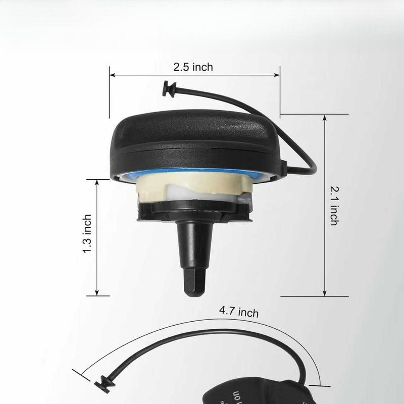 Fuel Gas Tank Filler Cap Cover For BMW 540I 545I 550I 640I 645CI 650CI 650I 740I 740LI 745I 745LI 750I 750LI 760I 16116754491
