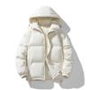 Winter Cotton-padded Jacket Men's Hooded Bread Clothing Couples Thickened Cotton-padded Loose Casual Cotton-padded Jacket Warm Coat
