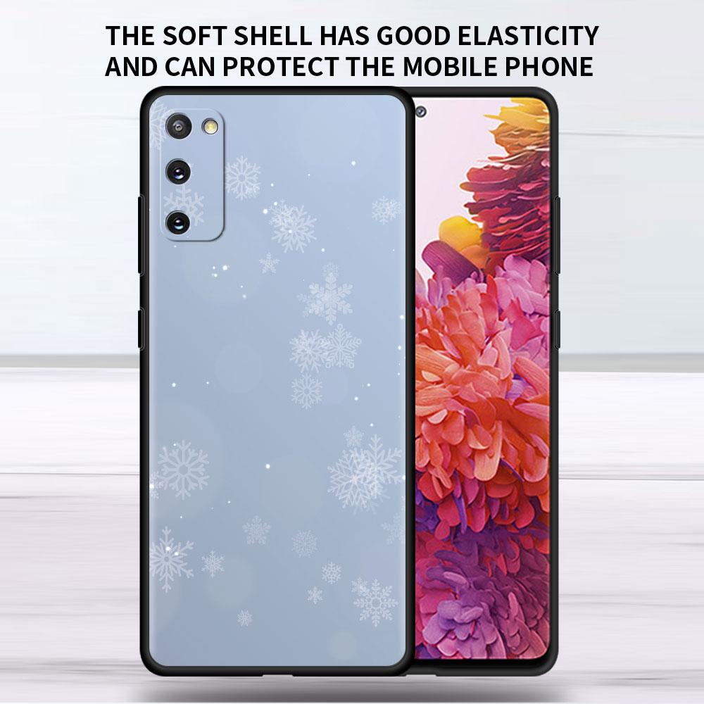 Чехол Снежинка Белоснежка для Samsung Galaxy Note 20 Ultra 10 Plus Lite 9 8 A50 A70 A30 A20e A20 A40 A10 A10e A60
