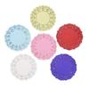 CCINEE Lace Paper Decorative Coasters (6 Colors, Approx. 120 Count)