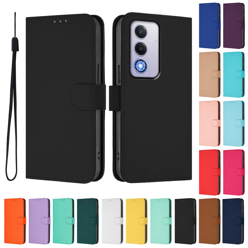 Magnetic Flip Wallet Phone Case For OPPO A60 A3 A3X A3 Pro 4G 5G Global A40 A40M Leather Back Cover With Card Slots Holder
