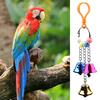 Легкая невыцветающая игрушка для попугая без заусенцев, круглое кольцо, товары для животных