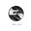 Engine Start Stop Button Cover Carbon Fiber For Land Rover Discovery 2010-2016