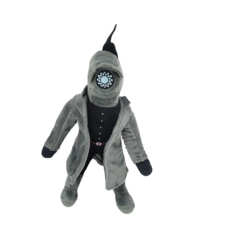 Новый плюшевый унитаз Skibidi, плюшевая игрушка-туалет, человечек, новый продукт