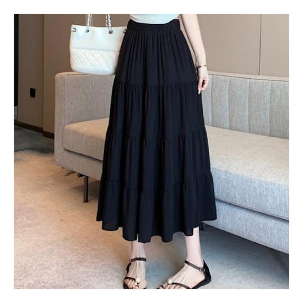 Navava Lovely Simple Ruffle Skirt Ns358