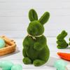 Детская вечеринка Подарки для детей Товары для вечеринки Праздник Счастливой Пасхи Украшения Украшение дома Зеленый кролик Пасхальный кролик