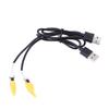 USB-интерфейс DC5V 1800K Светодиодная свеча-светильник Лампа с нитью накаливания Эдисона Настольная лампа для мероприятий Вечеринок