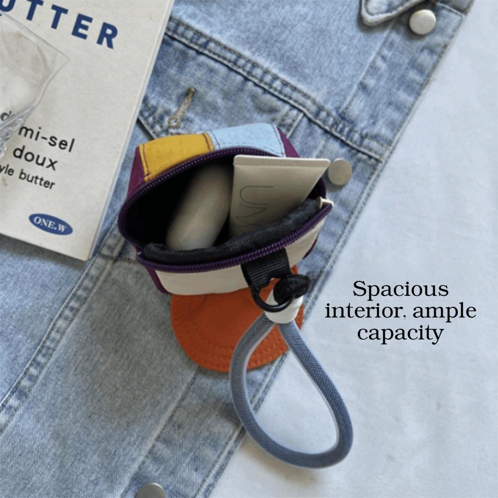 Lightweight Portable Wrist Pouch Compact Small Storage Accessory Daily Storage Pouch Daily Outfits