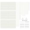 Privacy Screen White 100 x 50 x 180 cm Steel